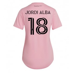 Inter Miami Jordi Alba #18 Hemmakläder Dam 2023-24 Kortärmad